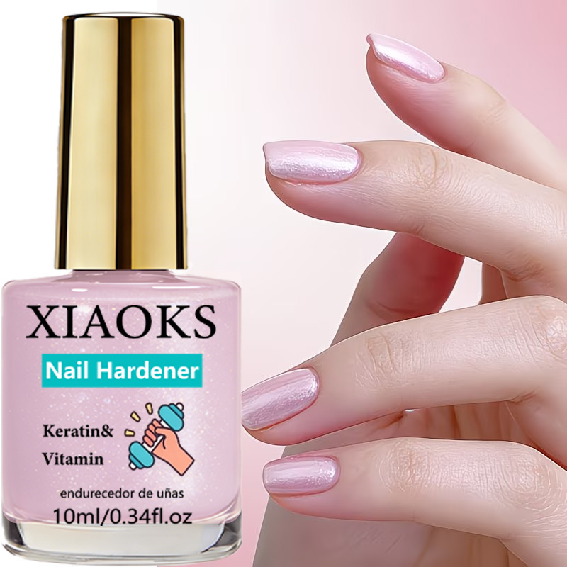 Nail Art Natural Pink - Розовый лак для ногтей с эффектом