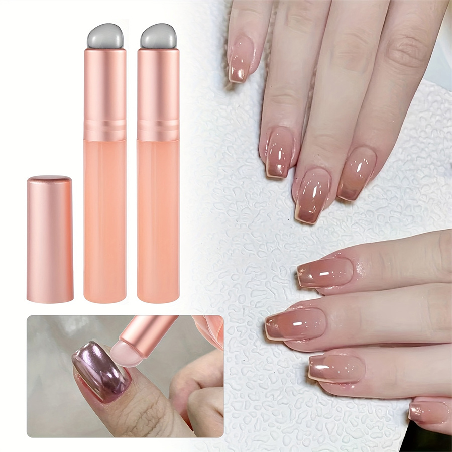 Nail Art Chrome - 1/2/3 шт. силиконовые кисти для ногтей,