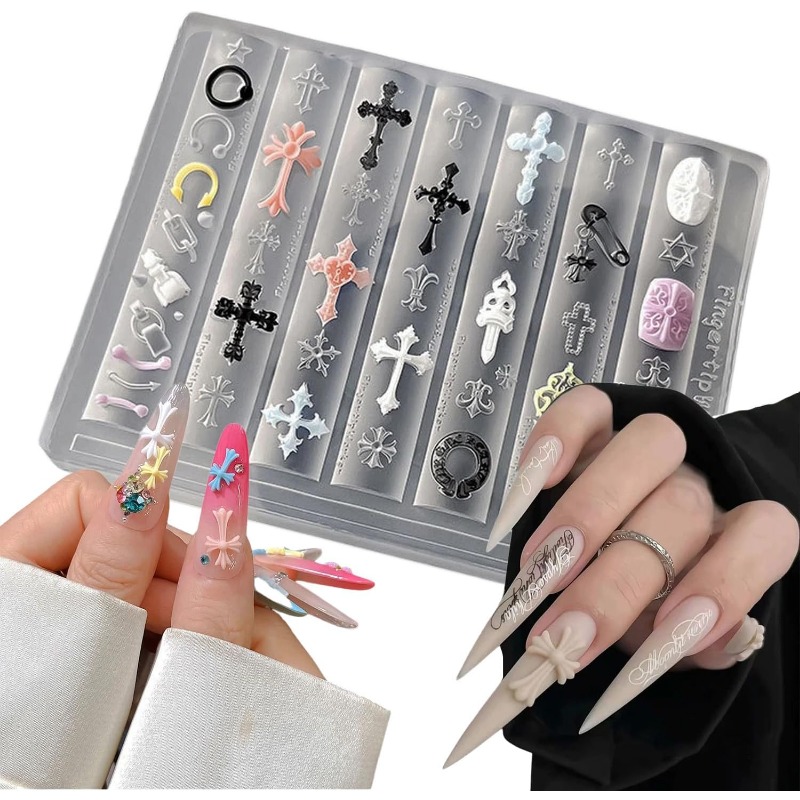 Силиконовые формы для дизайна  – обзор и цена Nail Art Gel Polish