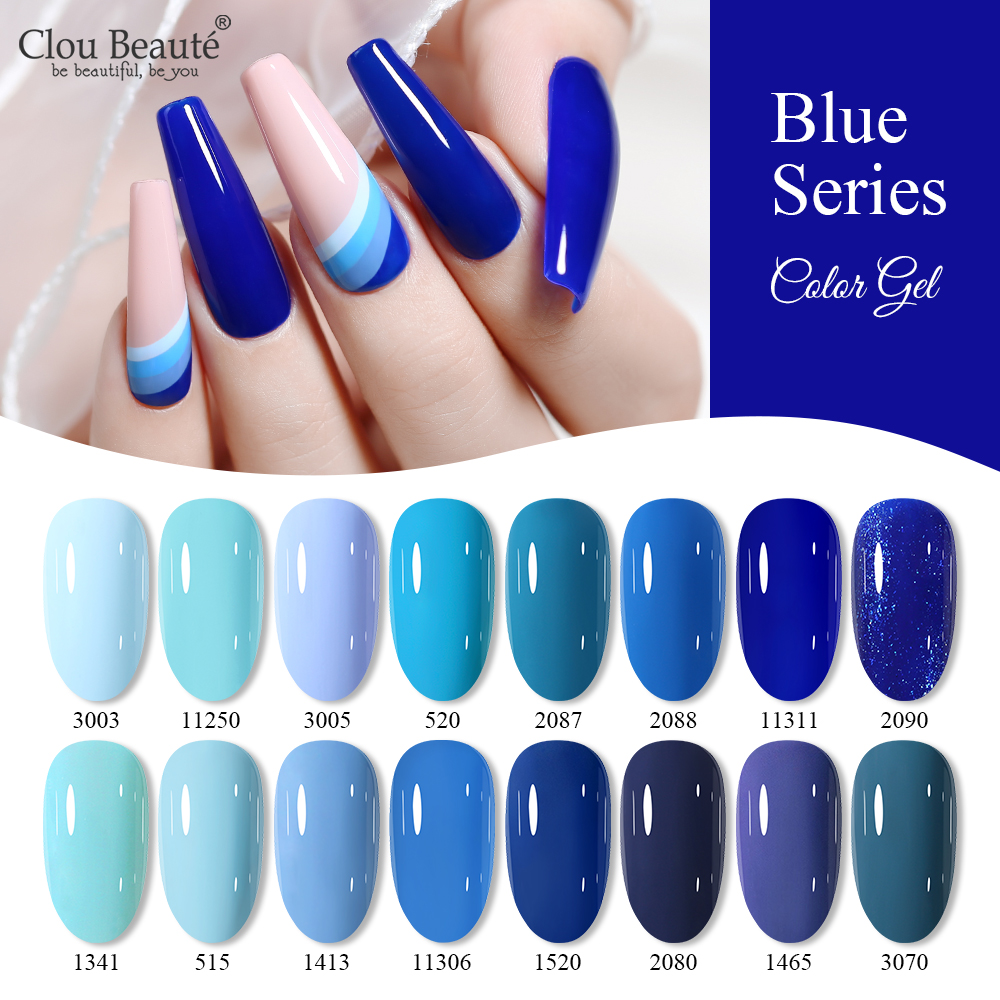 Clou Beaute Blue Series Гель-л – обзор и цена Nail Art One Piece