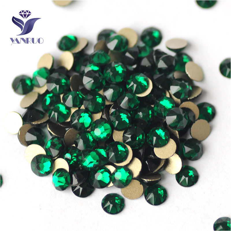 YANRUO 2088NoHF Все размеры Из – обзор и цена Nail Art Emerald Green