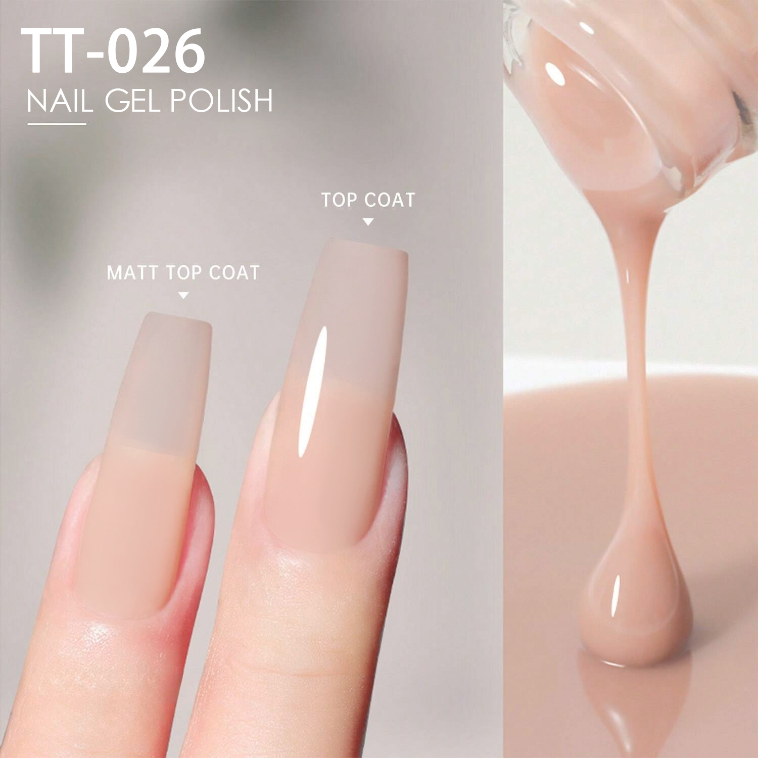Полуперманентный желеобразный  – обзор и цена Nail Art Natural Pink
