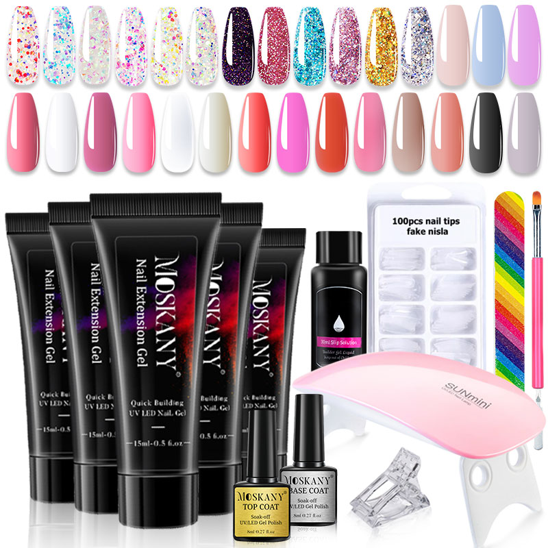 Полный набор полигель для ногт – обзор и цена Polygel Nail Kit