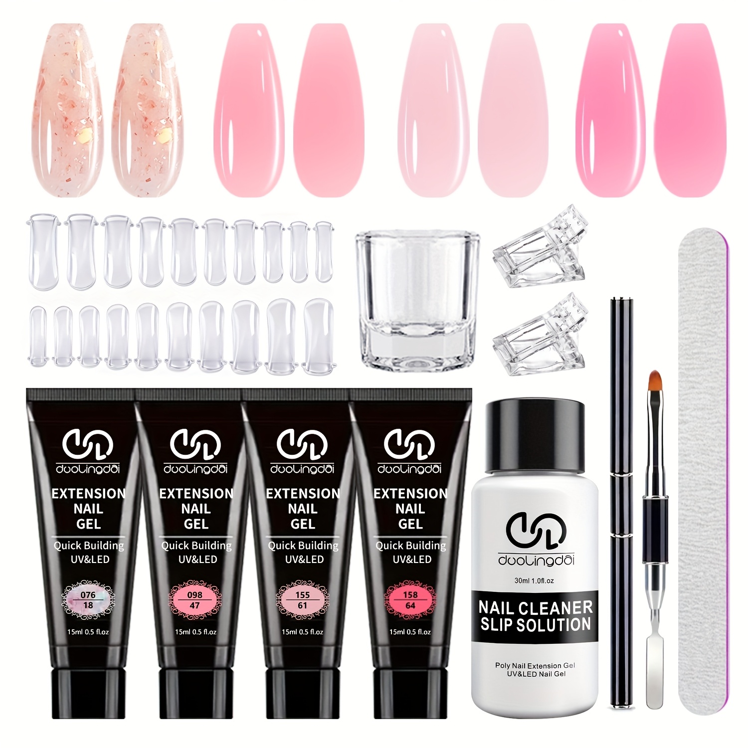 Стартовый набор для гель-лака  – обзор и цена Polygel Nail Kit