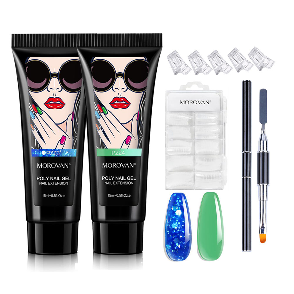 Набор для наращивания ногтей с – обзор и цена Polygel Nail Kit