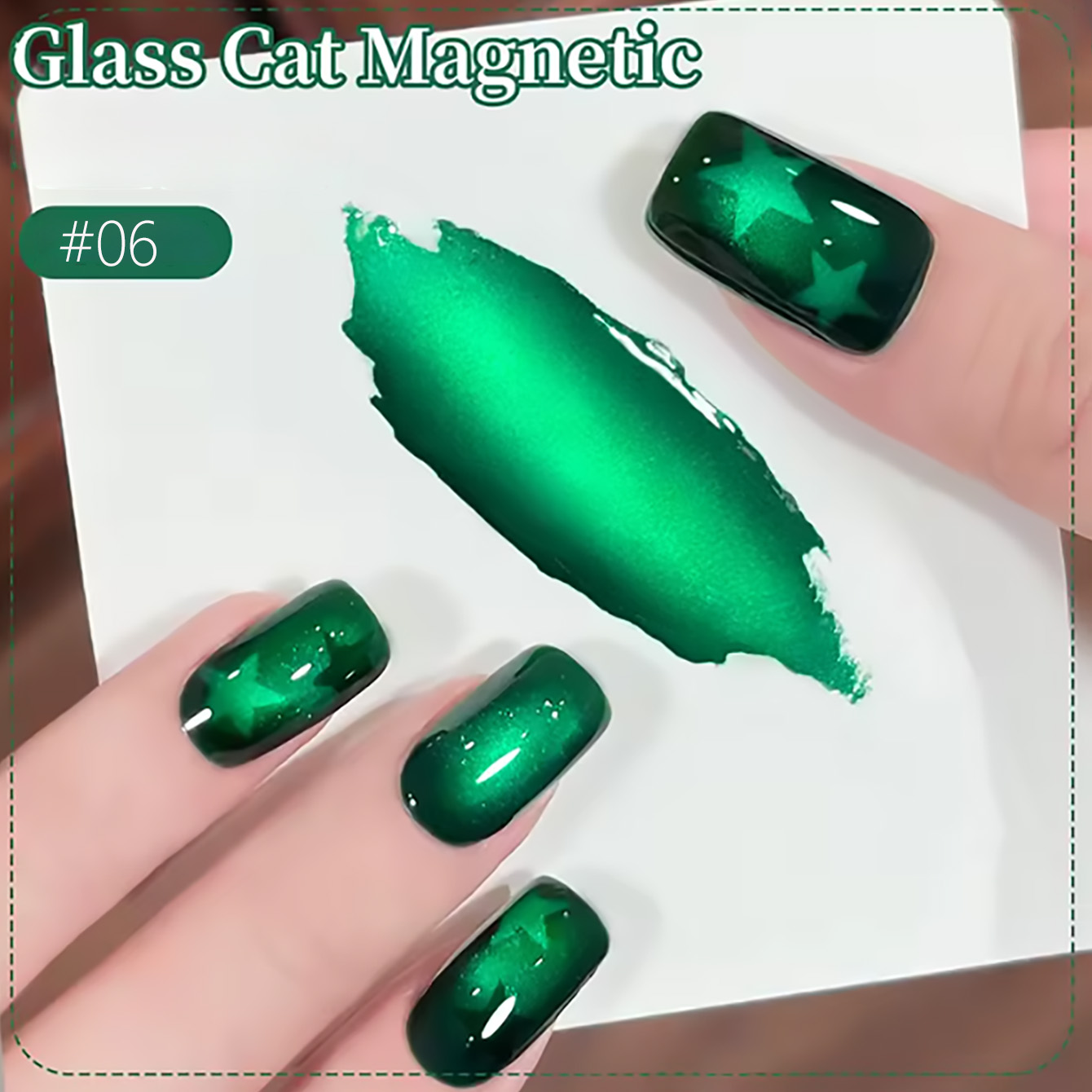 ZH 12 мл 2026 Новинка: Изумруд – обзор и цена Nail Art Emerald Green