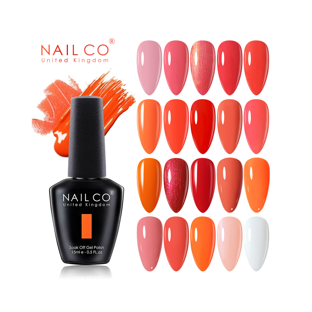 NAILCO 15 мл оранжевые красные – обзор и цена Nail Art Natural Pink