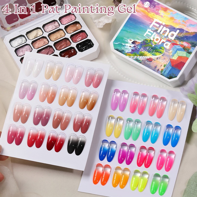 Гель-лак для ногтей 4-в-1, 16  – обзор и цена Nail Art One Piece