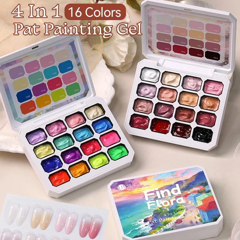 Гель-лак для ногтей 4-в-1, 16  – обзор и цена Nail Art One Piece
