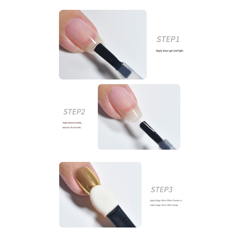 Матовое гелевое верхнее покрыт – обзор и цена Nail Art Chrome
