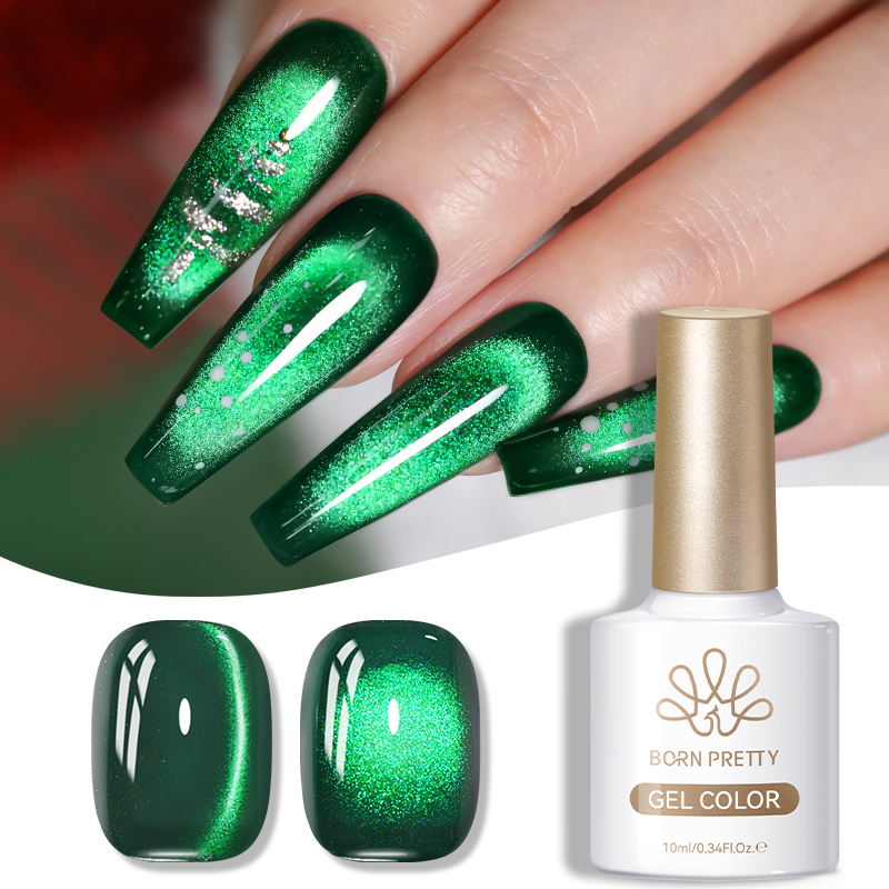 BORN PRETTY 10 мл Изумрудно-зе – обзор и цена Nail Art Emerald Green