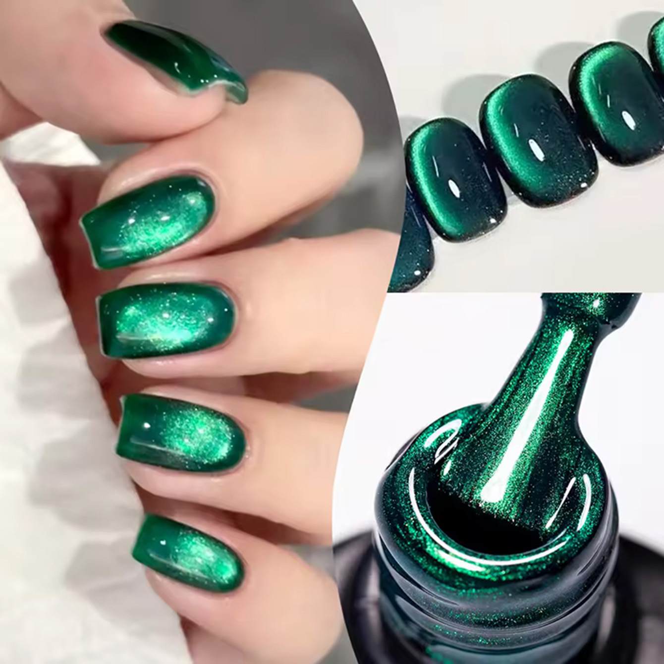 Гель-лак MAINEL 10 мл, 1 шт.,  – обзор и цена Nail Art Emerald Green