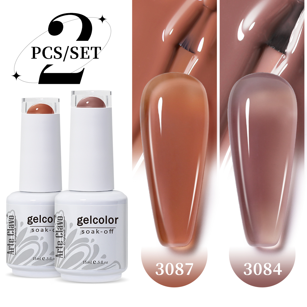 Arte Clavo 2 шт./компл., 15 мл – обзор и цена Nail Art Natural Pink