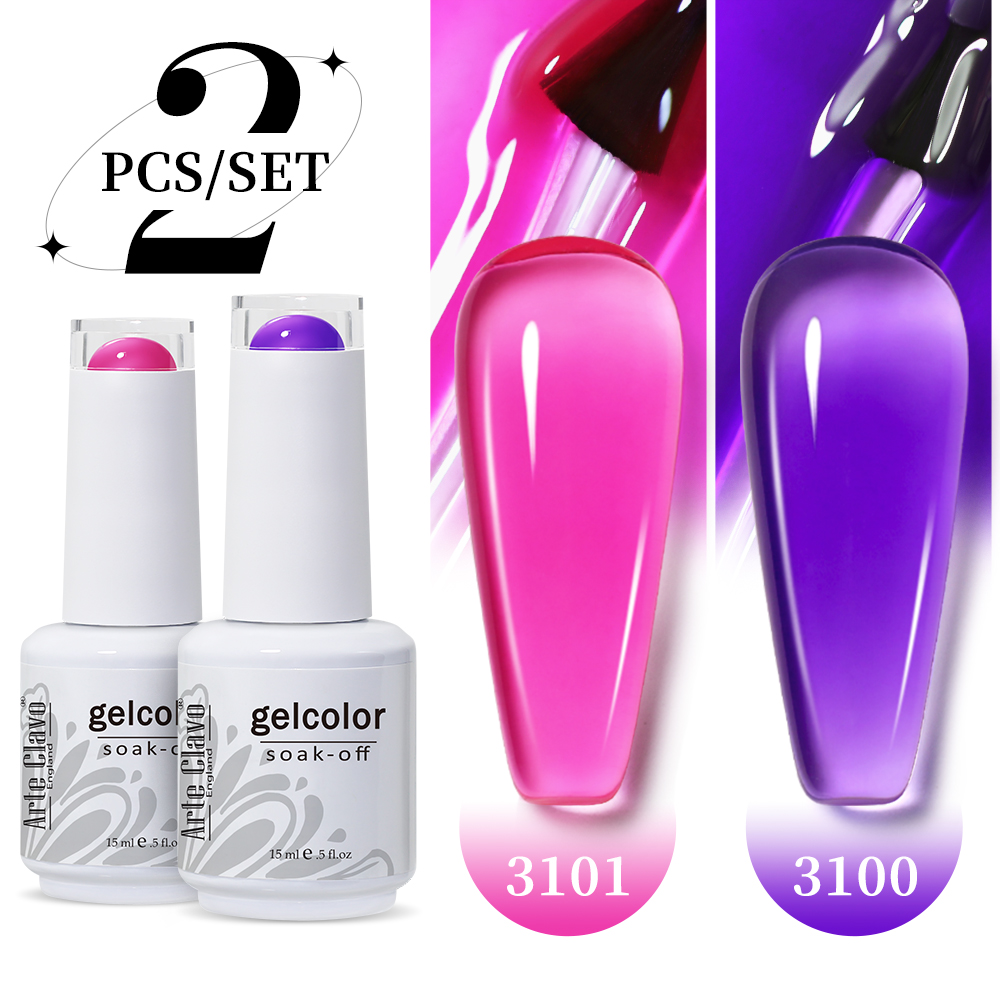 Arte Clavo 2 шт./компл., 15 мл – обзор и цена Nail Art Natural Pink
