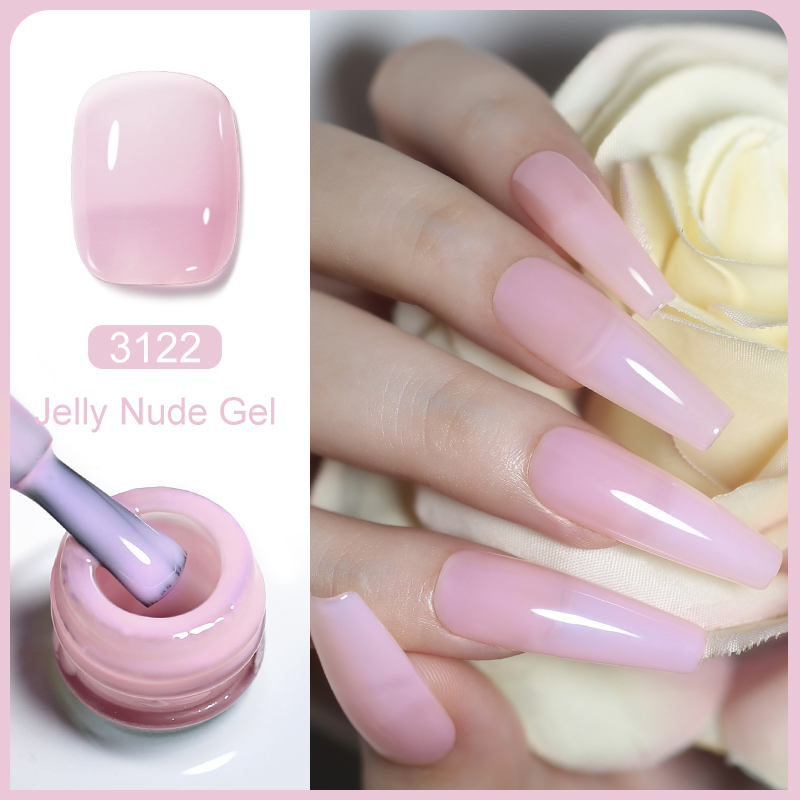 NailCo Желейный гель-лак для н – обзор и цена Nail Art Natural Pink