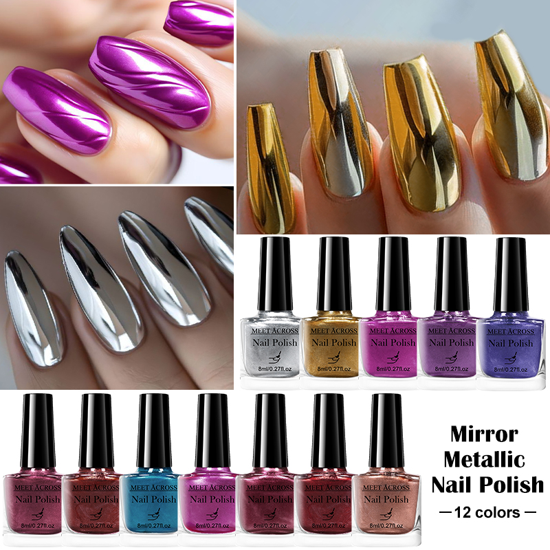 Стеклянная бутылка 8 мл, отсла – обзор и цена Nail Art Chrome