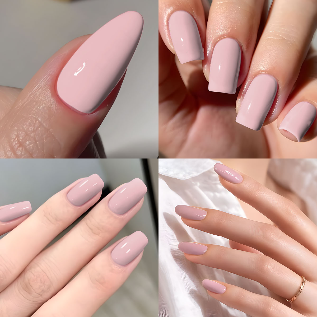 Набор гель-лаков VOKY из четыр – обзор и цена Nail Art Natural Pink