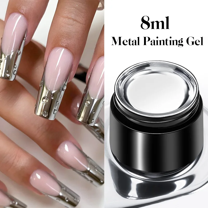 8 мл Гель-лак для ногтей с мет – обзор и цена Nail Art Chrome