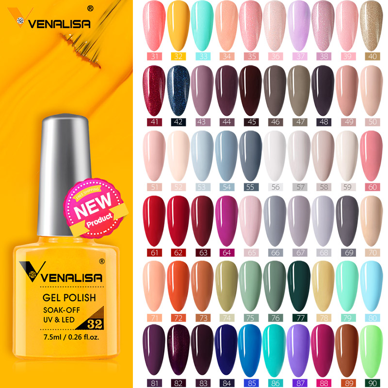Гель-лак для ногтей Venalisa 7 – обзор и цена Nail Art One Piece