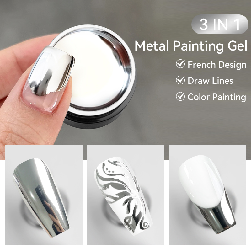 LILYCUTE 7 мл Гель для рисован – обзор и цена Nail Art Chrome